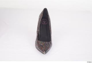 Clothes  304 black glitter high heels shoes 0003.jpg